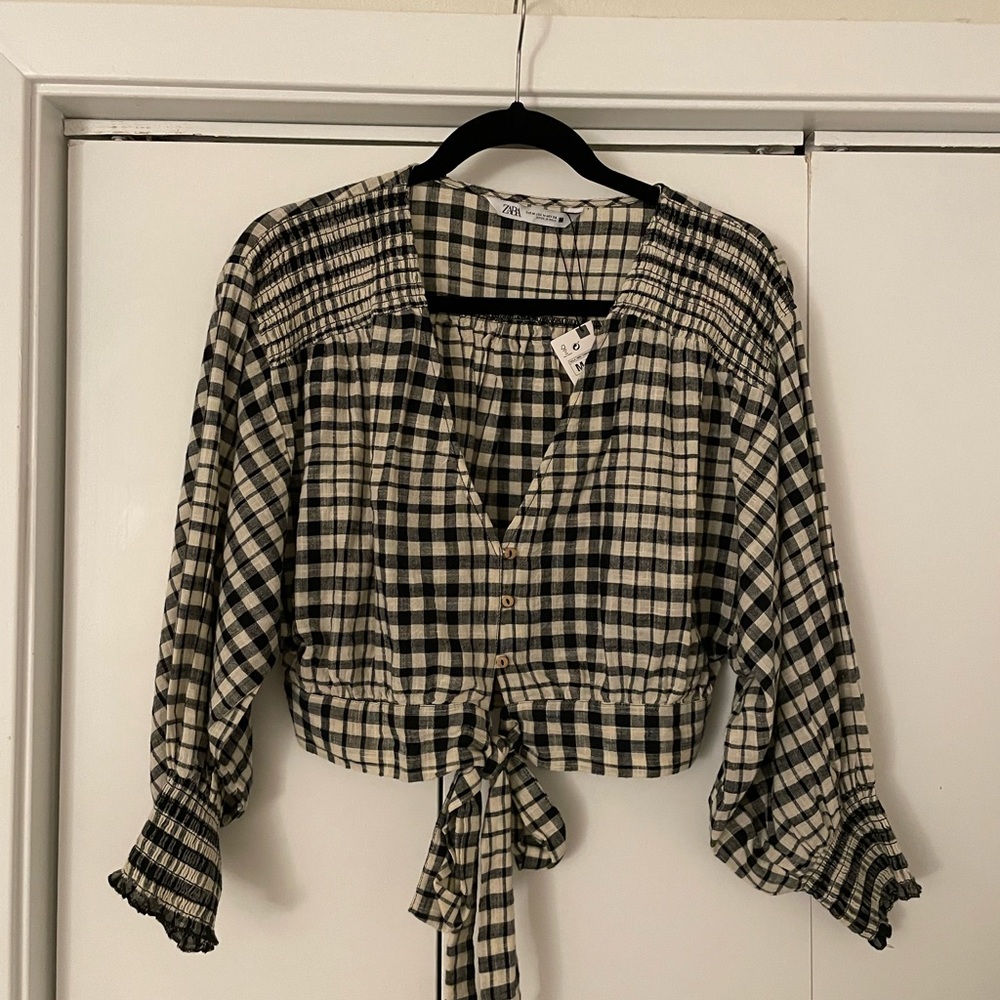 Zara long sleeve top